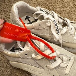 Off-White Cream Sneakers women’s